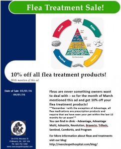 Flea Treatment Sale 2016